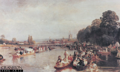 The Regatta, Henley on Thames by Walter Field.