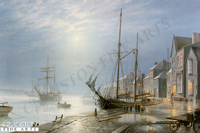 Appledore by Moonlight by Roger Desoutter.