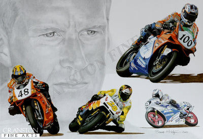 Sporting Legends - Neil Hodgson by Stuart McIntyre. (B)