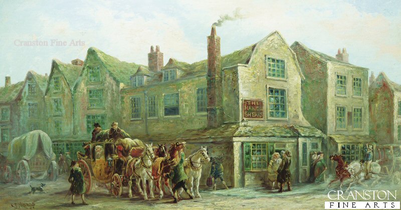 The Hand and Shears, Smithfield, London by John Charles Maggs. (GL)