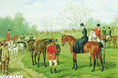 The Meet by Edward Benjamin Herberte (1857 - 1893 ) (GL)