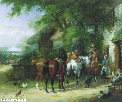 The Horse Fair, At The Swan Inn by Henry and Charles Shayer (GL)