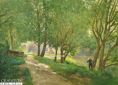 Fishing by Gabriel Mathieu (1843-1921) (GL)