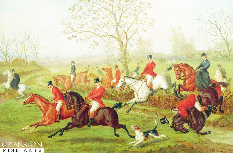 A Good Days, Sport, the Chase by Edward Benjamin Herberte (GL)