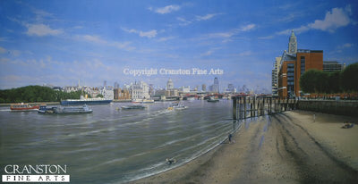 The Thames Looking Towards St Pauls by Graeme Lothian. (GS)