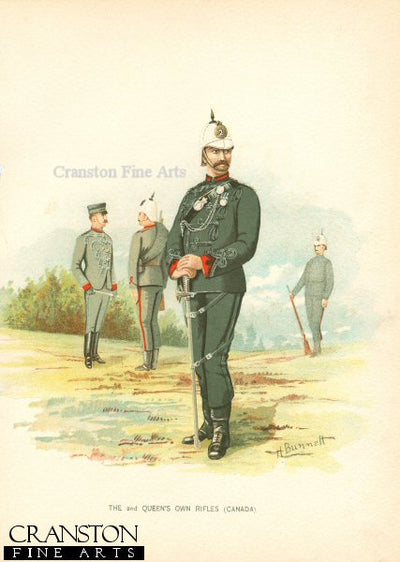 The 2nd Queens Own Rifles (Canada) by H Bunnett (P)