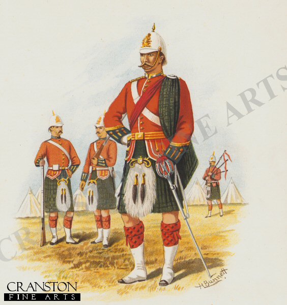 The 5th Royal Scots (Canada) by H Bunnett (P)