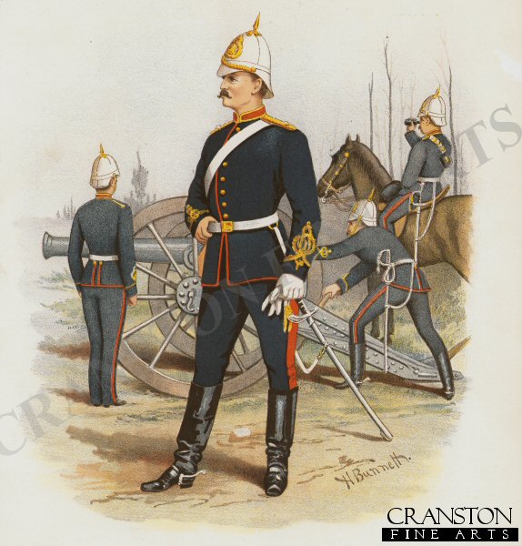 Victorian Artillery by H Bunnett (P)