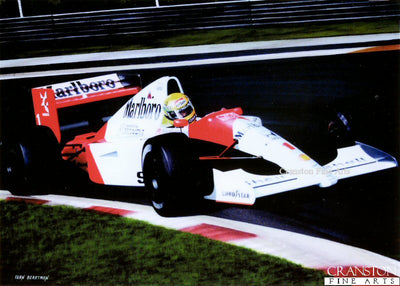 Senna Number One by Ivan Berryman. (GS)