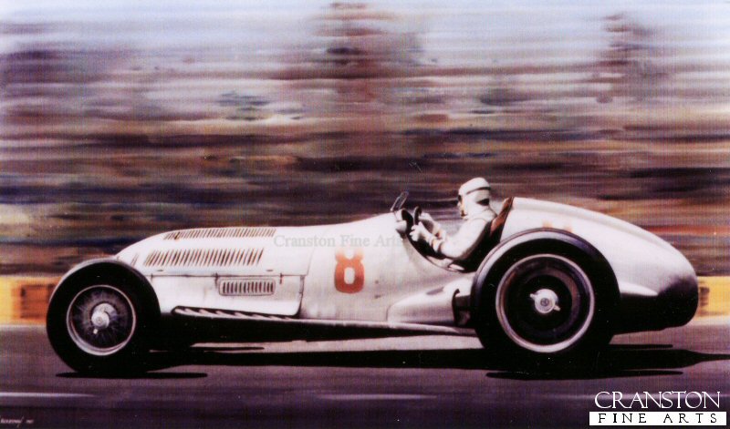 Mercedes W125 by Ivan Berryman. (AP)