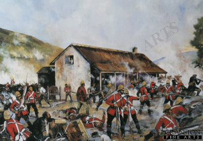 Rorkes Drift 22nd January 1879 - Defending the Hospital by Jason Askew. (PC)