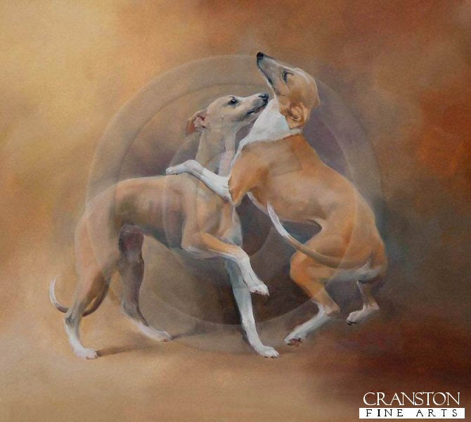 Whippets by Jacqueline Stanhope.