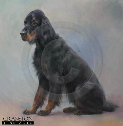 Gordon Setter by Jacqueline Stanhope.