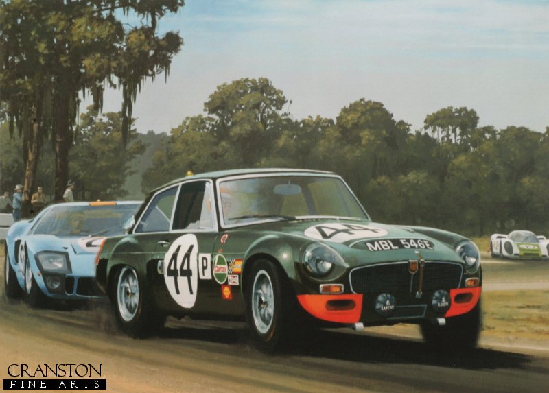 MGCGT at Sebring by Keith Woodcock. (B)