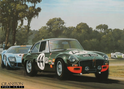 MGCGT at Sebring by Keith Woodcock. (B)