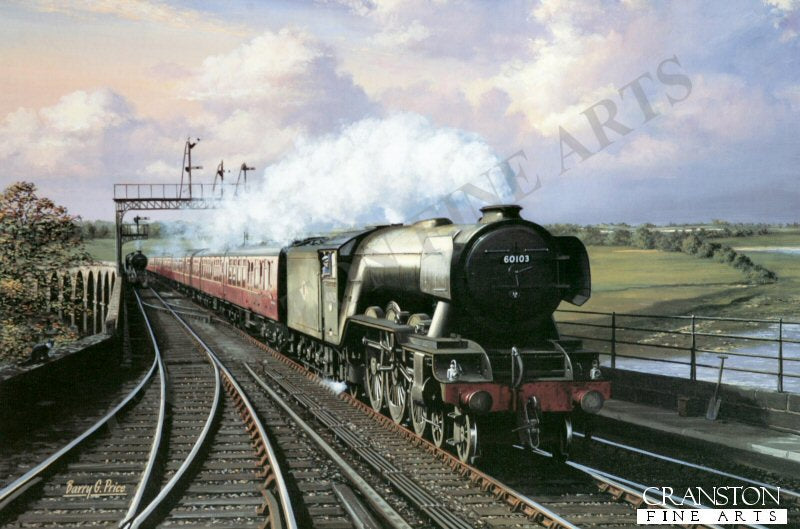 Flying Scotsman by Barry Price.