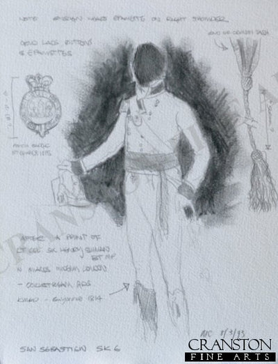 San Sebastian - Ensign Figure Study by Mark Churms. (P)
