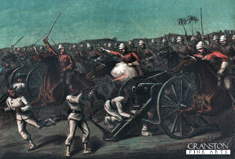 The Charge of the Household Calvary at Kassassin by Richard Simkin