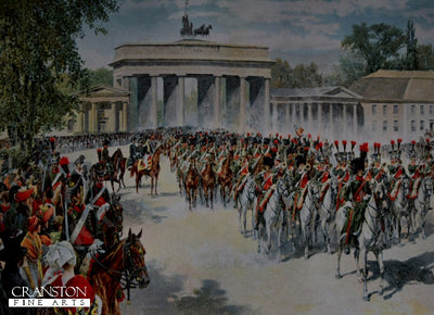Entrance of the French Army into Berlin by Felicien Myrbach. (PC)