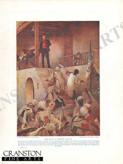 The Death of General Gordon by G.W.Joy. (P)