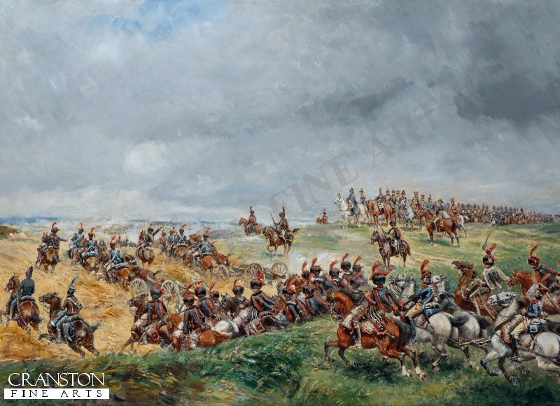Napoleon Gives the Order to Attack Jena on October 14, 1806 by Paul Emile Leon Perboyre (PC)