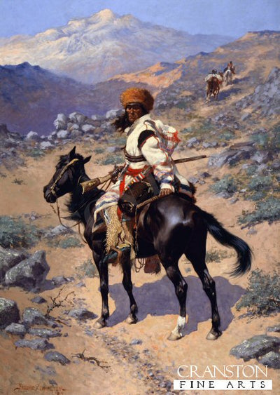 An Indian Trapper by Frederic Remington.