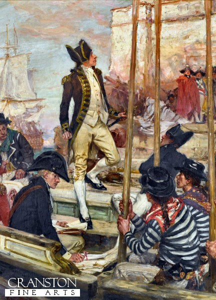 Lord Nelson at the Battle of Copenhagen by Arthur David McCormick (PC)