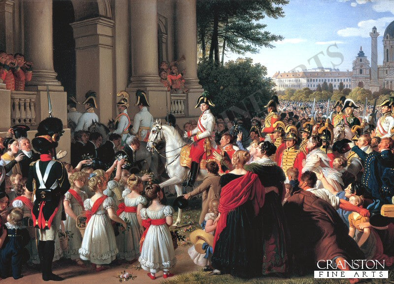 The Entry of Emperor Franz I into Vienna on 16 June 1814 by Johann Peter Krafft (PC)