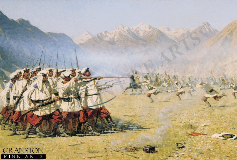 (Detail From) They Attack Unaware by Vasily Vereshchagi