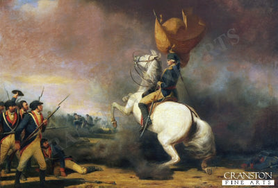 Washington Rallying the Americans at the Battle of Princeton by William T. Ranney