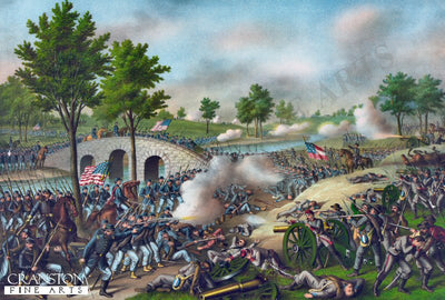 The Battle of Antietam - September 17th 1862 by Louis Kurz