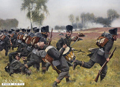 The Heroic Eleonore Prochaska Falling at the Battle of the Gohrde By Carl Rochling (PC)