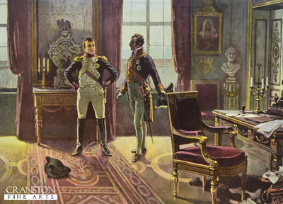 Prince Metternich with Napoleon in Dresden on June 26, 1813 By Woldemar Friedrich (PC)