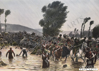 The French Retreat at Katzbach, August 26th 1813 By Richard Knotel (PC)