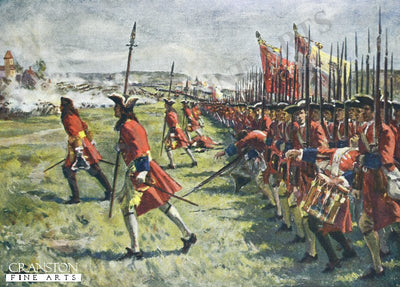 The British Assault on the Village of Blenheim by Allan Stewart (PC)