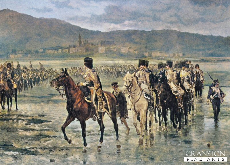 The Passage of the Bidassoa by Wellingtons Army - 7 October, 1813 by James Prinsep Beadle (PC)