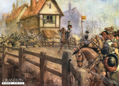 The Battle of Brentford Bridge by John Hassall (PC)