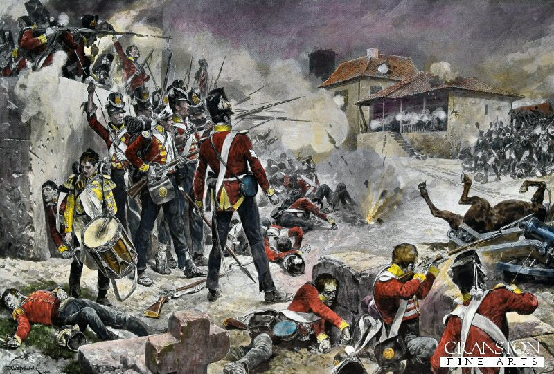 The " Die Hards " (57th Foot) at Albuera by Richard Caton Woodville