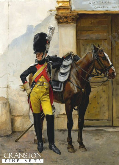 An Elite Gendarme of the Imperial Guard by Francois Flameng (PC)