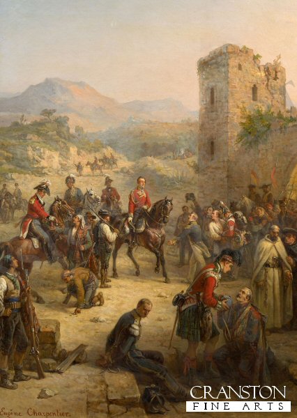 Wellington in Spain, 1813 by Eugene-Louis Charpentier