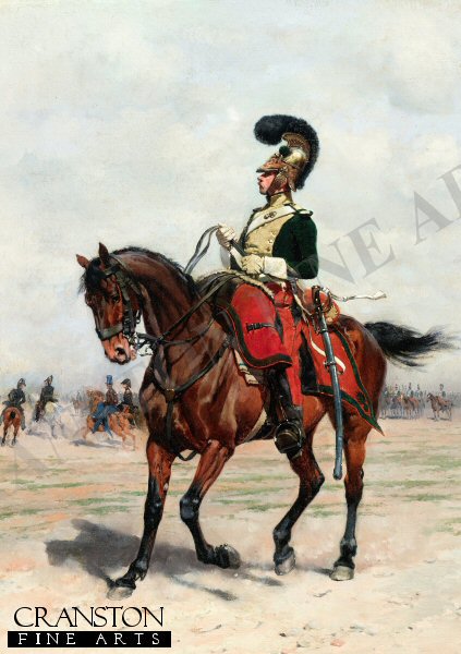 A Cavalry Officer by Edouard Detaille