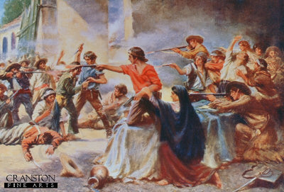 The Battle of the Alamo by Edward Percy Moran