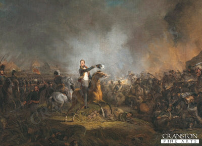 The Prince of Orange at Quatre Bras, 16th of June 1815 by Jan Wlliam Pieneman. (PC)