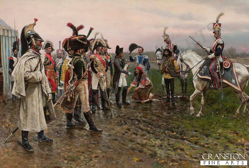 Napoleon and the Gypsy Woman by Stanislaw Wolski