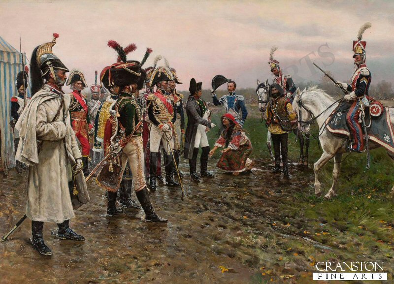 Napoleon and the Gypsy Woman by Stanislaw Wolski (PC)