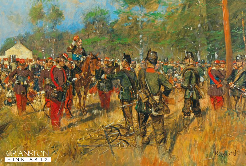 Capitulation of Napoleon III on 1st September 1870 by Richard Knotel