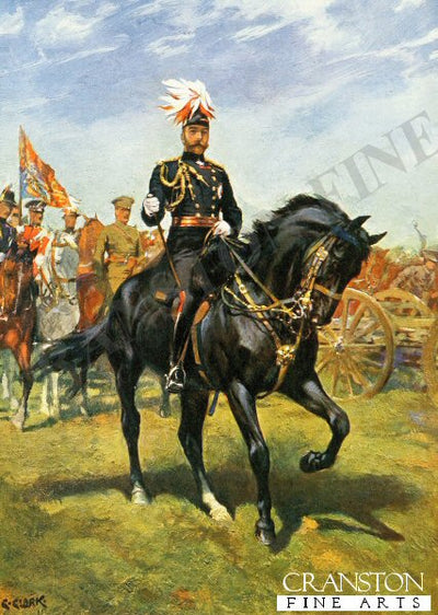 King George V. on his Charger, Rupert by Christopher Clark