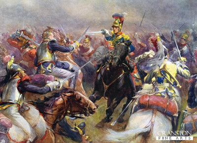 The Charge of the Heavy Brigade Against the French Cuirassiers at Waterloo by Christopher Clark (PC)