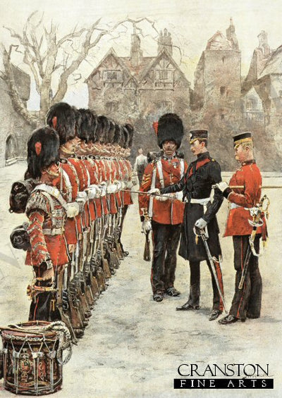 The Coldstream Guards at the Tower by J. Hoynck