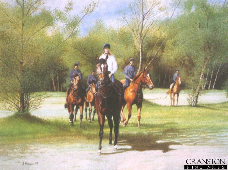 Woodland Ride by Alan Brown.